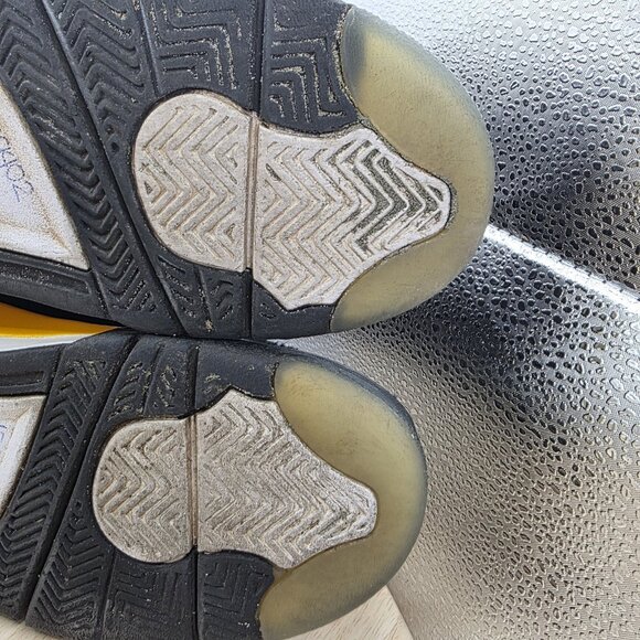 Womens Size 8 - Jordan Dub Zero Sneakers,Black/Taxi GS Size 6.5Y - Picture 8 of 10